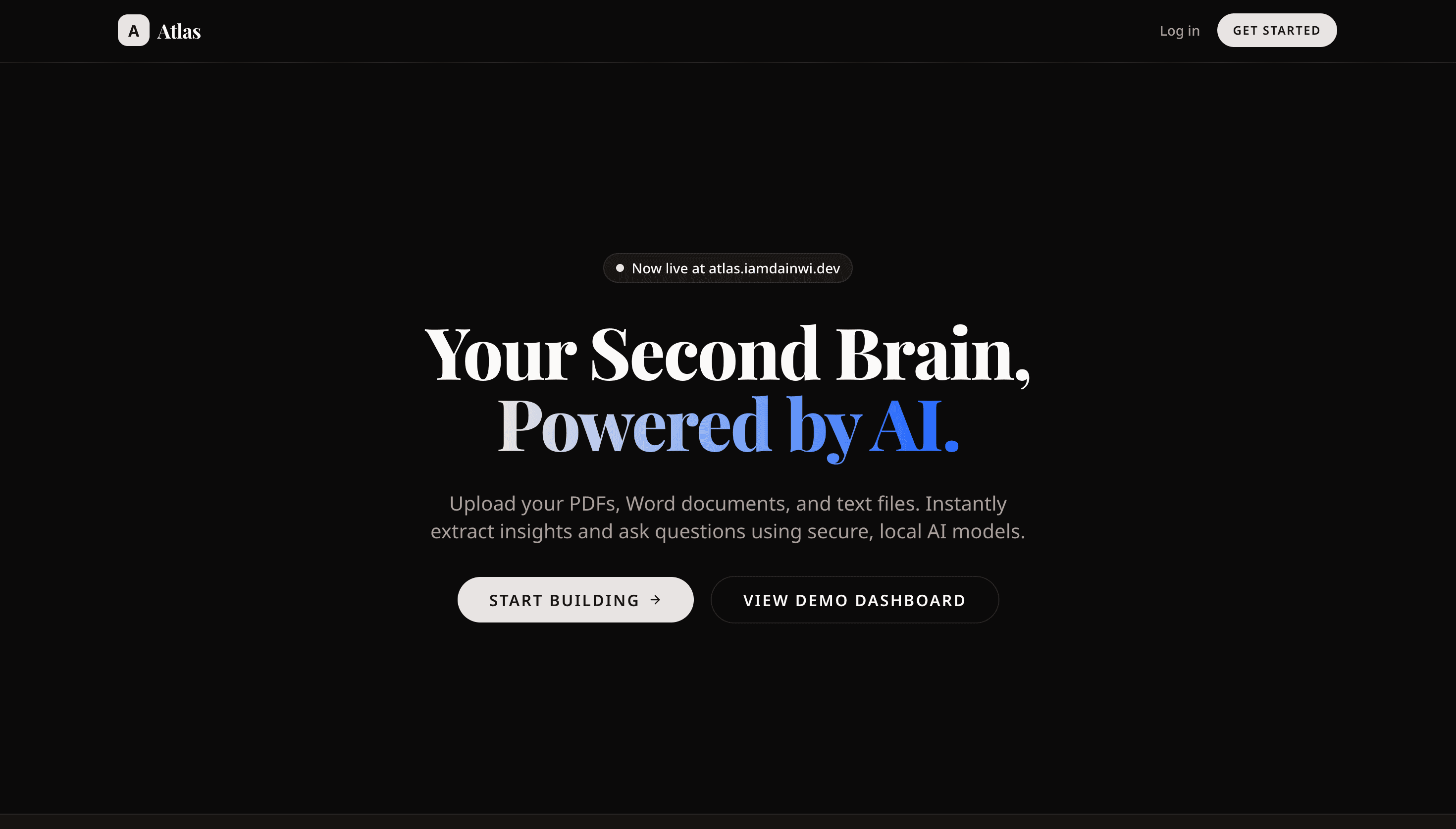 Atlas — Personal RAG Library